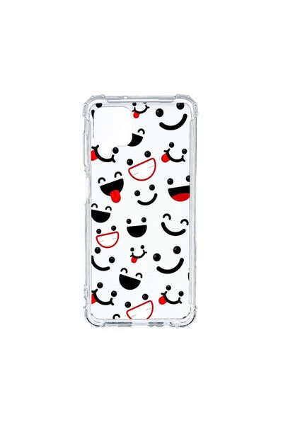 bestcase Husa Αντικραδασμική Θήκη Συμβατή με Samsung Galaxy A12, Be Happy, Πρ...