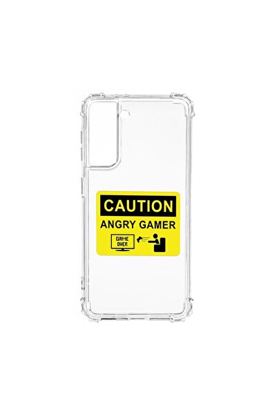bestcase Αντικραδασμική Θήκη Συμβατή με Samsung Galaxy S21, Angry Gamer, Προσ...