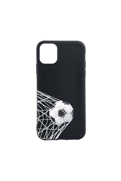 bestcase Θήκη σιλικόνης συμβατή με Apple iPhone 11, Ποδόσφαιρο - Γκούοαλ, ανθ...