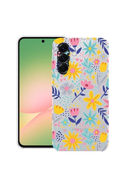 bestcase Θήκη για Samsung Galaxy A17 5G με σχέδιο μικρά λουλούδια, Διαφανής λ...
