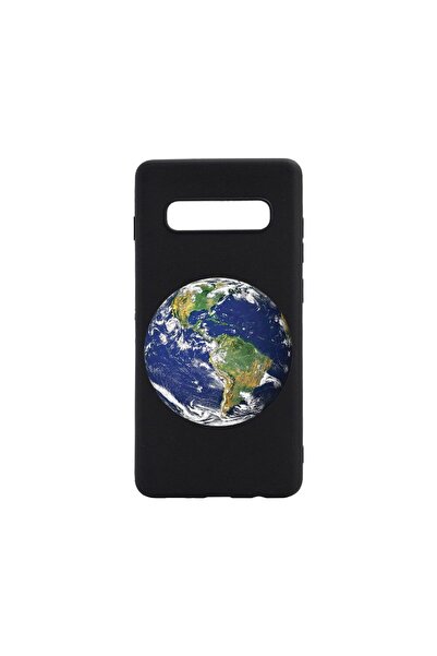 bestcase Λεπτή Θήκη Σιλικόνης 0.8MM, Συμβατή με Samsung Galaxy S10, Earth, Αν...