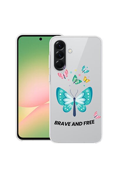 bestcase Θήκη για Samsung Galaxy A17 5G με σχέδιο πεταλούδες, Διαφανής, λεπτή...