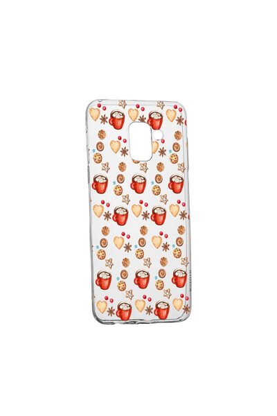 bestcase Коледен, защитен калъф с дизайн на кафе за Samsung Galaxy J6 2018, у...