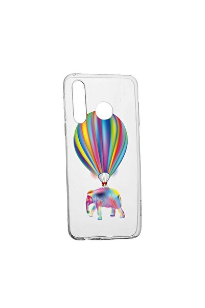 bestcase Husa Silicon Compatibila Cu Samsung Galaxy A40, Rainbow Elefant, rez...