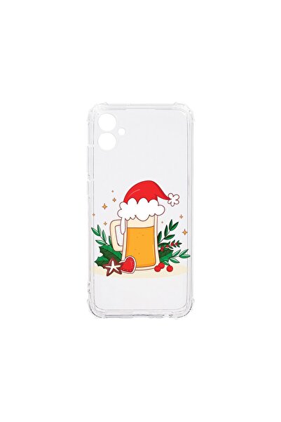 bestcase Husa Antișoc 1.5MM, Compatibilă cu Samsung Galaxy A04, Xmas Beer, Te...