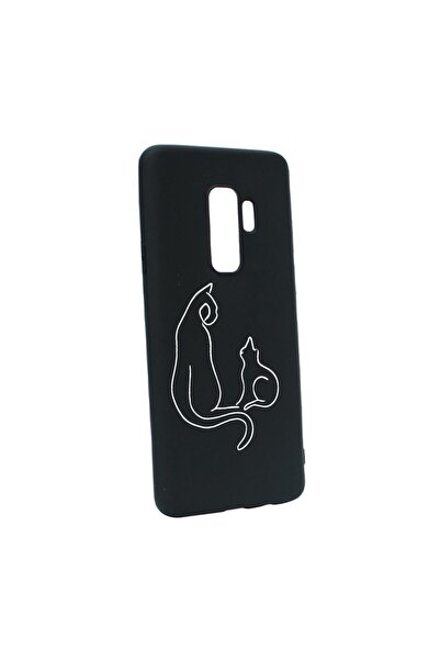 bestcase Θήκη σιλικόνης συμβατή με Samsung Galaxy S9, Αφηρημένη Γάτα, ανθεκτι...