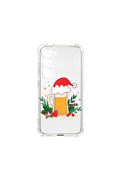 bestcase Husa Antișoc 1.5MM, Compatibilă cu Samsung Galaxy S23, Xmas Beer, Te...