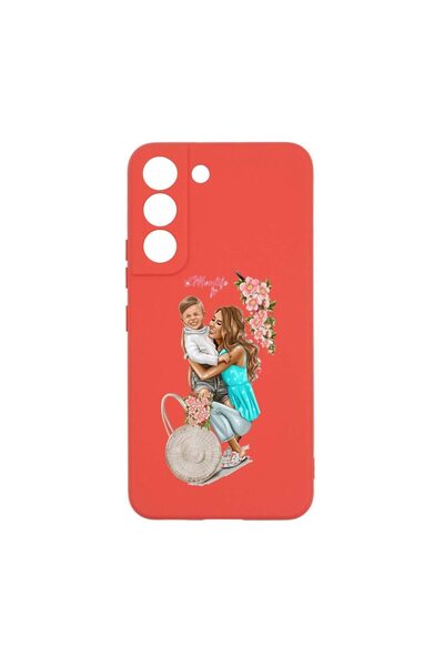 bestcase Θήκη σιλικόνης, Συμβατή με Samsung Galaxy S22 Plus, Ζωή μαμάς με αγό...