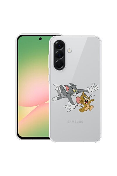 bestcase Θήκη για Samsung Galaxy S25 FE με σχέδιο Tom και Jerry, Διαφανής Λεπ...