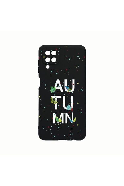 bestcase Θήκη Σιλικόνης, Συμβατή με Samsung Galaxy A12, Φθινοπωρινή, Ανθεκτικ...
