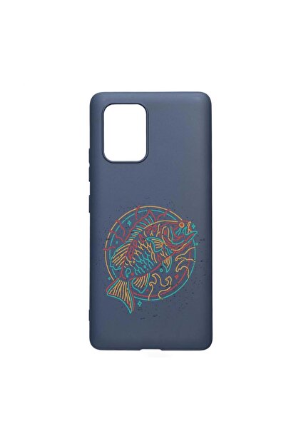 bestcase Θήκη σιλικόνης συμβατή με Samsung Galaxy M13 4G, Νέον Ψάρι, ανθεκτικ...
