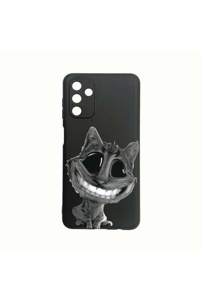 bestcase Θήκη Σιλικόνης, Συμβατή με Samsung Galaxy A04s, Crazy Cat, Ανθεκτική...