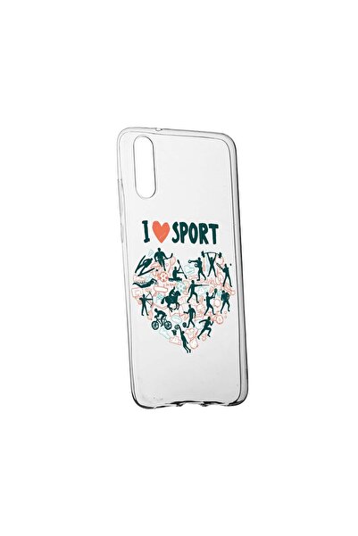 bestcase Θήκη Σιλικόνης Συμβατή με Samsung Galaxy A13, Λατρεύω το Σπορ, ανθεκ...