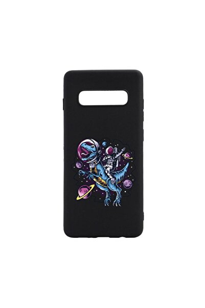 bestcase Θήκη σιλικόνης συμβατή με Samsung Galaxy S10, Σχέδιο Αστροναύτης, αν...