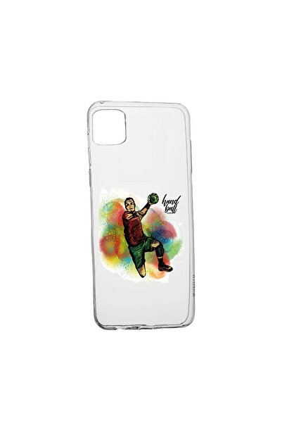 bestcase Θήκη σιλικόνης, Συμβατή με Samsung Galaxy M22, Παίκτης χάντμπολ, Ανθ...