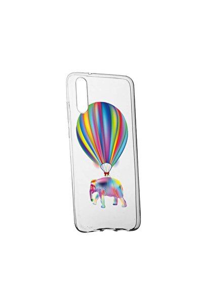 bestcase Θήκη σιλικόνης συμβατή με Samsung Galaxy A13, Ελέφαντας Ουράνιο Τόξο...