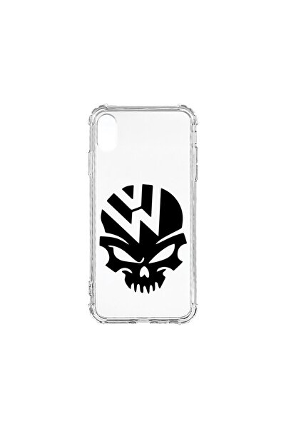 bestcase Husa Αντικραδασμική 1.5MM, συμβατή με Apple iPhone XR, VW Skull, Τεχ...