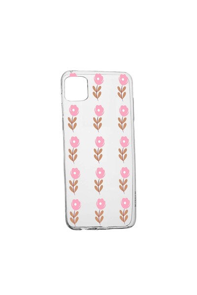 bestcase Husa Silicon, Compatibila Cu Samsung Galaxy M22, Flowers Pattern, re...