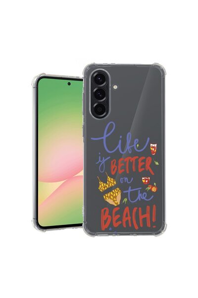 bestcase Θήκη για Samsung Galaxy S24 FE, Αντικραδασμική 1.5MM, Παραλία, Προστ...