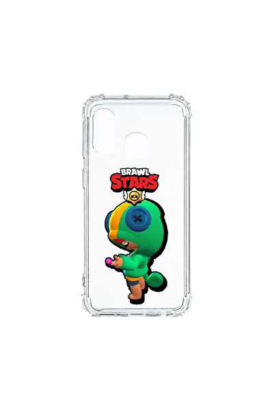 bestcase Husa Anti Shock, Compatibila Cu Samsung Galaxy A40, Brawl Stars Leon...