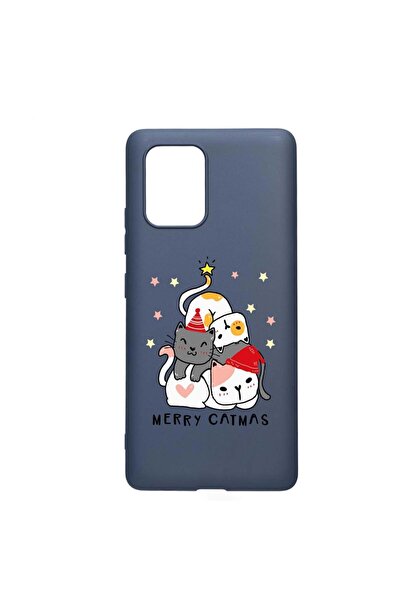 bestcase Husa Silicon Compatibila Cu Samsung Galaxy M13 4G, Merry Catmas, rez...