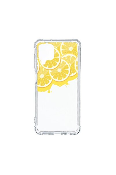 bestcase Husă Antișoc Compatibilă cu Samsung Galaxy A12, Lemon, Silicon Premi...
