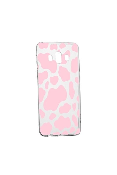 bestcase Θήκη σιλικόνης συμβατή με Samsung Galaxy J6 Plus 2018, Ροζ Αγελάδα, ...