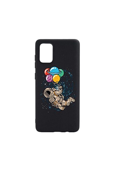 bestcase Θήκη σιλικόνης συμβατή με Samsung Galaxy A52s 5G, Χαρούμενος Αστρονα...