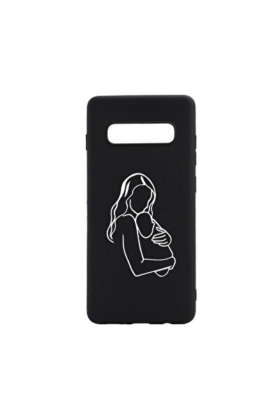bestcase Θήκη σιλικόνης συμβατή με Samsung Galaxy S10 Plus, Mother Love, ανθε...