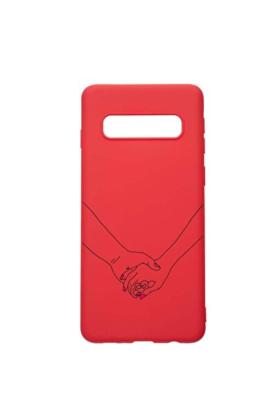 bestcase Θήκη σιλικόνης συμβατή με Samsung Galaxy S10 Plus, Love, ανθεκτική σ...