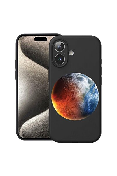 bestcase Husă pentru Apple iPhone 17 cu design Earth, Silicon premium, Microf...