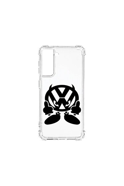 bestcase Husa Anti Shock 1.5MM, Compatibilă cu Samsung Galaxy S21, VW Devil, ...