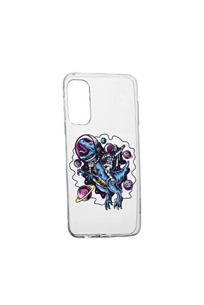 bestcase Θήκη σιλικόνης συμβατή με Samsung Galaxy S20 FE 5G, Σχέδιο Αστροναύτ...