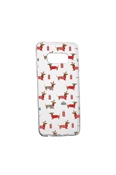 bestcase Θήκη σιλικόνης συμβατή με Samsung Galaxy S8, Ντάτσχουντ Χριστούγεννα...