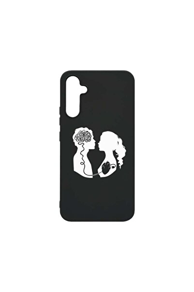 bestcase Θήκη, Συμβατή με Samsung Galaxy A34, Αγάπη με Εγκέφαλο, Λεπτή 0.8 χι...