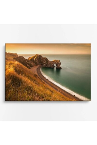 OEM Tablou pe pânză premium WOWCanvas, Peisaj costier, 60 x 40 cm