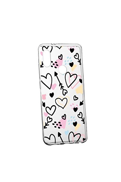 bestcase Θήκη σιλικόνης συμβατή με Samsung Galaxy A10s, με σχέδια αγάπης, ανθ...