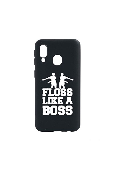 bestcase Husa Silicon Compatibila Cu Samsung Galaxy A40, Floss Like A Boss, r...