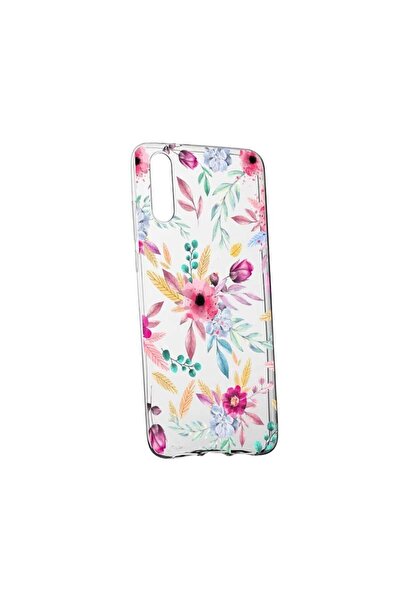 bestcase Husa pentru Samsung Galaxy A70, Happy Flowers, 69, din silicon premi...