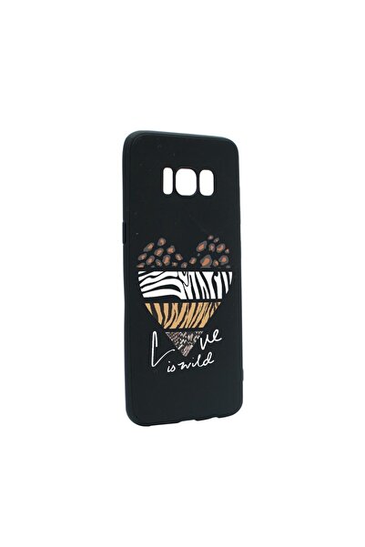 bestcase Θήκη σιλικόνης συμβατή με Samsung Galaxy S8, Love Is Wild, ανθεκτική...
