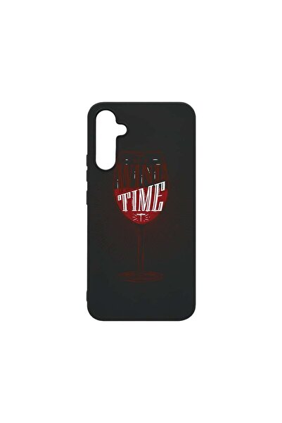 bestcase Θήκη, Συμβατή με Samsung Galaxy A34, Wine Time, Λεπτή 0.8 χιλιοστά, ...