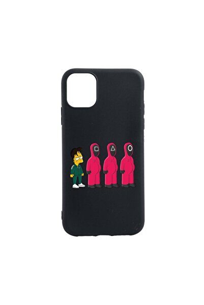 bestcase Θήκη σιλικόνης συμβατή με Samsung Galaxy A12, Squid Game - Simpson, ...