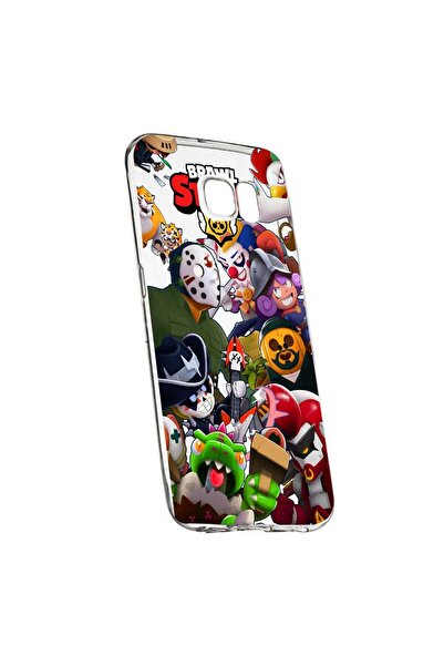 bestcase Husa Brawl Stars, pentru Samsung Galaxy S7, rezistenta la uzura, ant...