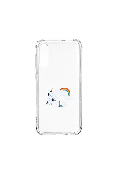bestcase Αντικραδασμική θήκη συμβατή με Samsung Galaxy A50, Μονόκερος Ουράνιο...