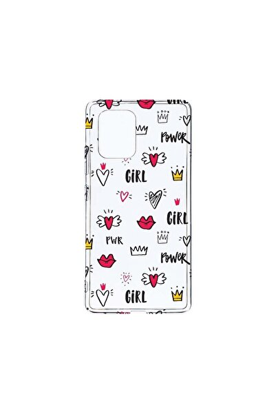 bestcase Διαφανής Θήκη Σιλικόνης 2MM, Συμβατή με Samsung Galaxy A71, Girl Pow...