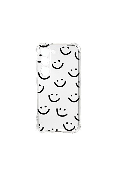 bestcase Αντικραδασμική Θήκη 1.5MM, Συμβατή με Samsung Galaxy S23, Smiley, Αν...