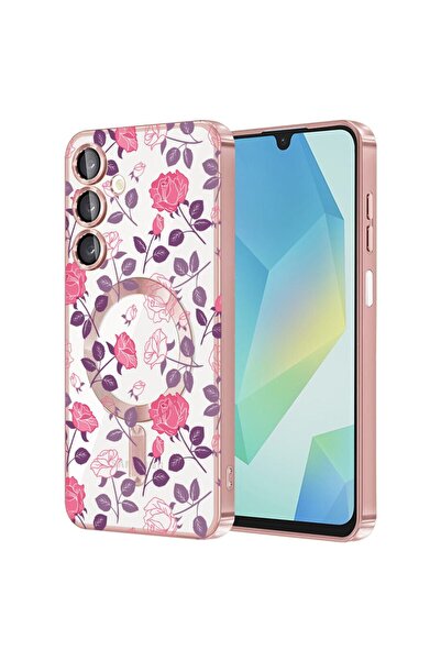bestcase Πολυτελής Θήκη MagSafe, Συμβατή με Samsung Galaxy A16, Ροζ, Εξαιρετι...