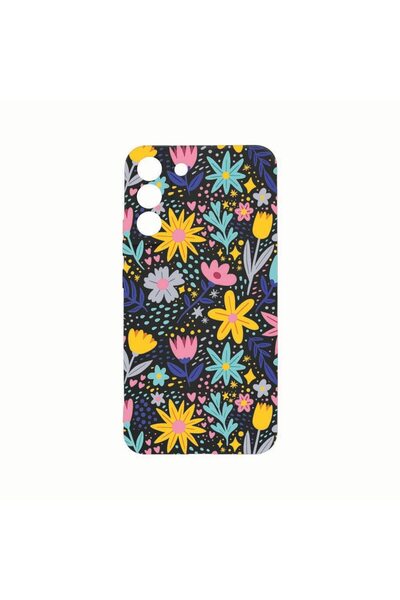 bestcase Husa Silicon, Compatibila cu Samsung Galaxy S21, Little Flowers, Rez...