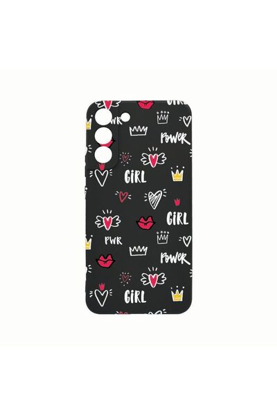 bestcase Θήκη Σιλικόνης, Συμβατή με Samsung Galaxy S21, Girl Power, Ανθεκτική...