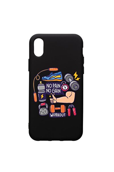 bestcase Husa Silicon Premium compatibila cu Apple iPhone XR, Workout - No Pa...